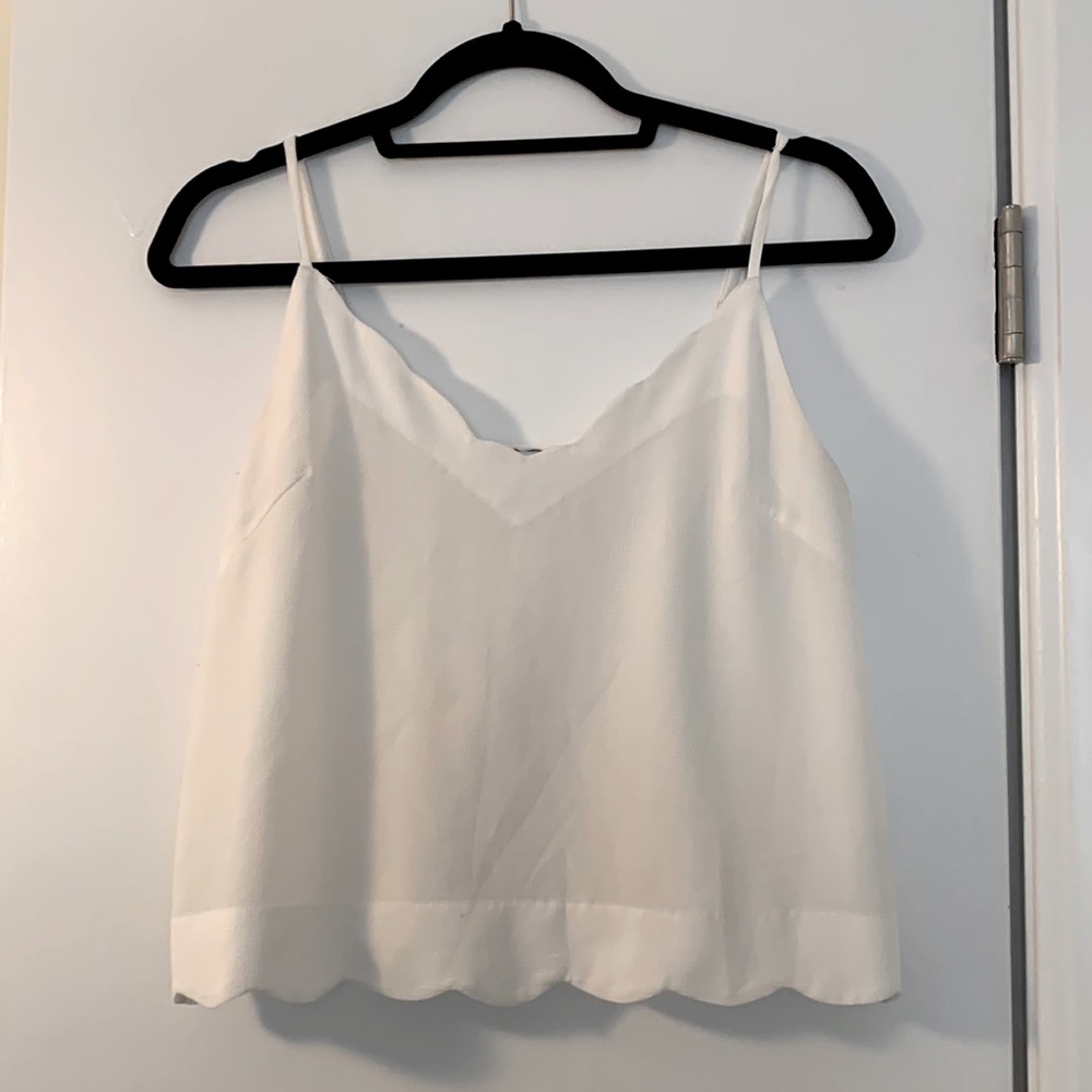 Scalloped Crop / Tank